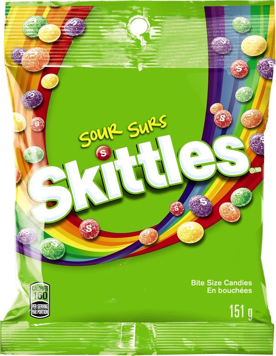 Skittles Candies Sour 54 Ounce (Pack of 12)