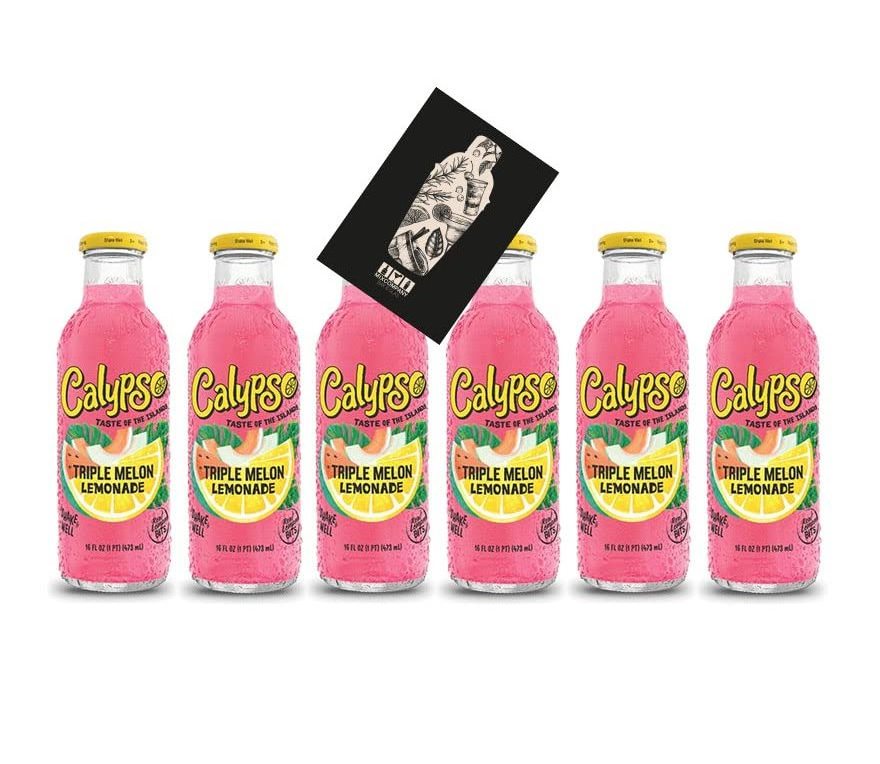 Calypso Triple Melon Lemonade 473ml Soft Drinks