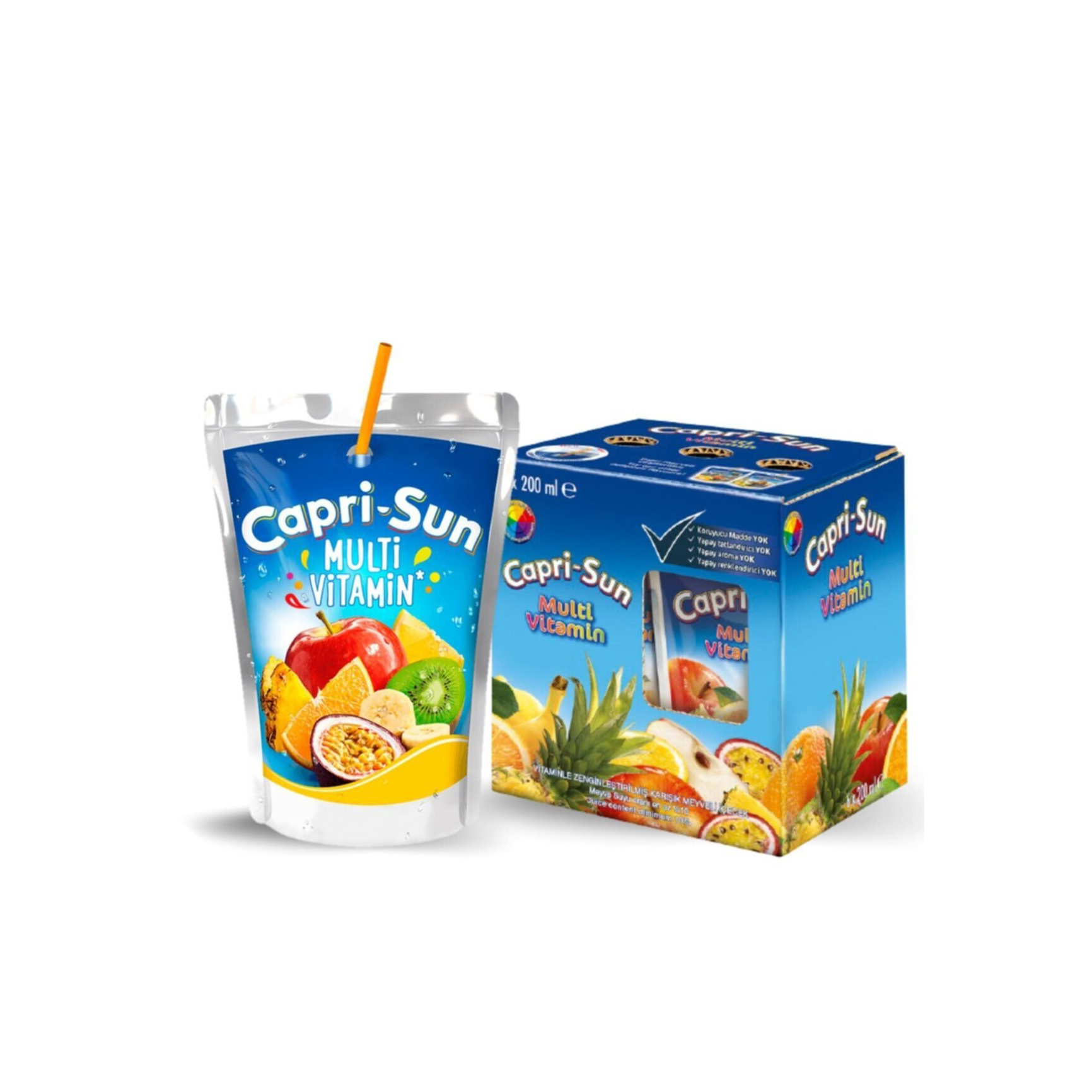 CAPRI SUN MYSTIC DRAGON MULTIVITAMIN SAFARI FRUITS CAPRI SUN ORANGE FRUIT JUICE