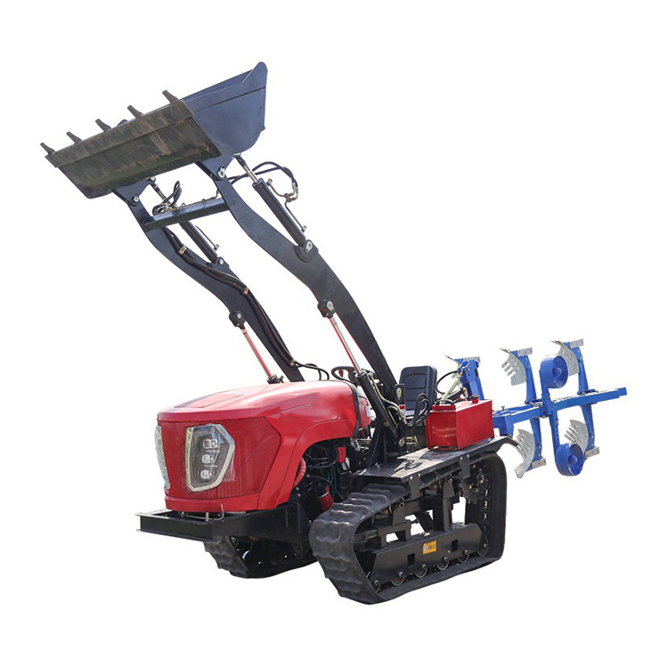 Lool 50 HP 504 farm Mimi Crawler Tractors 50 HP agriculture 4x4 agriculture mini tractors for sale at low price