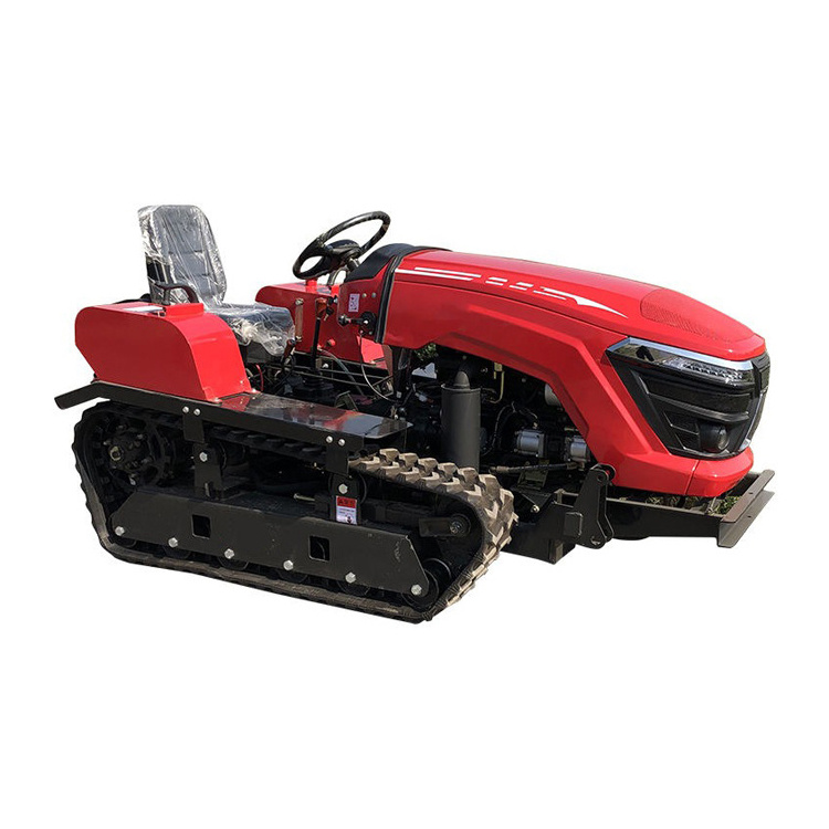 Lool 50 HP 504 farm Mimi Crawler Tractors 50 HP agriculture 4x4 agriculture mini tractors for sale at low price