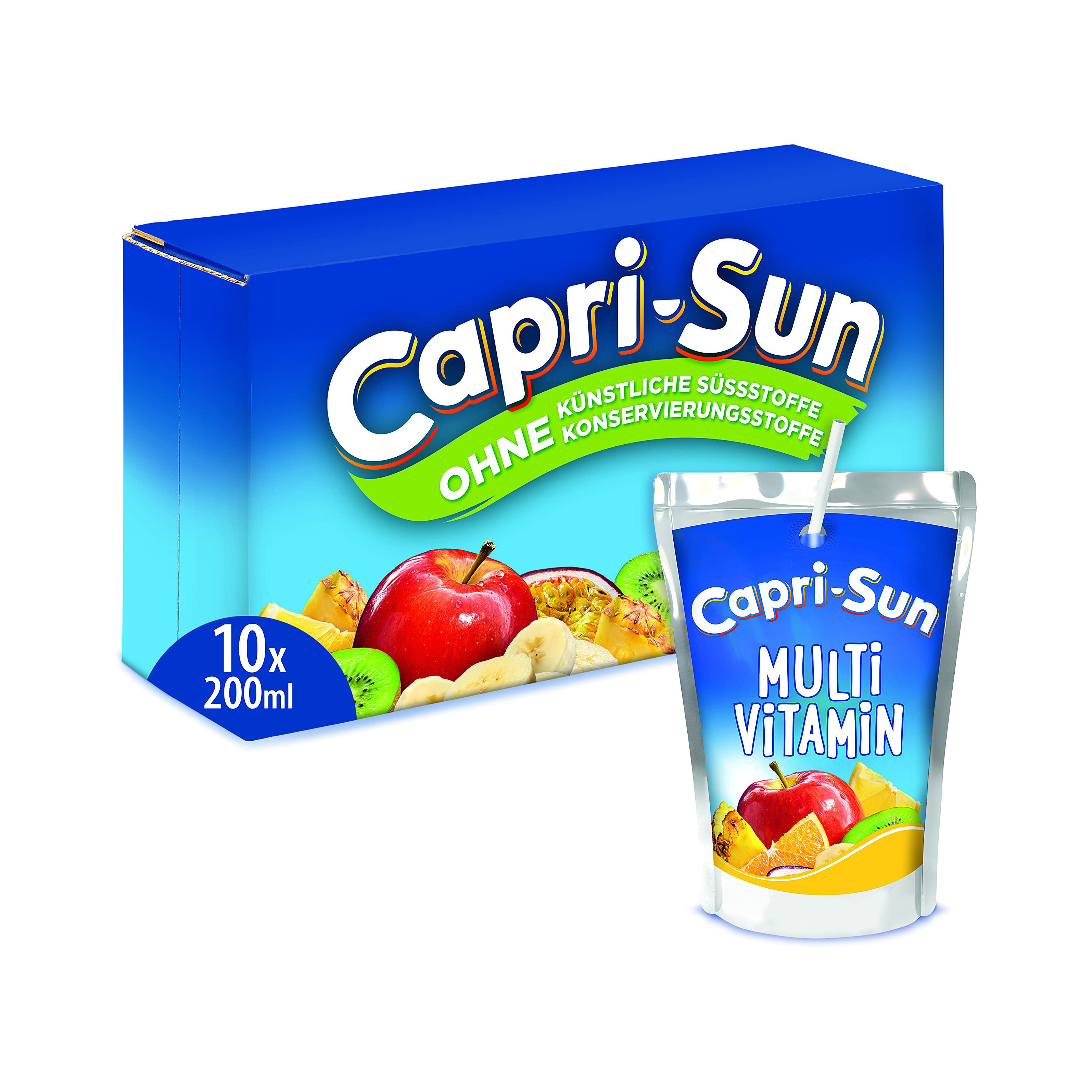 CAPRI SUN MYSTIC DRAGON MULTIVITAMIN SAFARI FRUITS CAPRI SUN ORANGE FRUIT JUICE