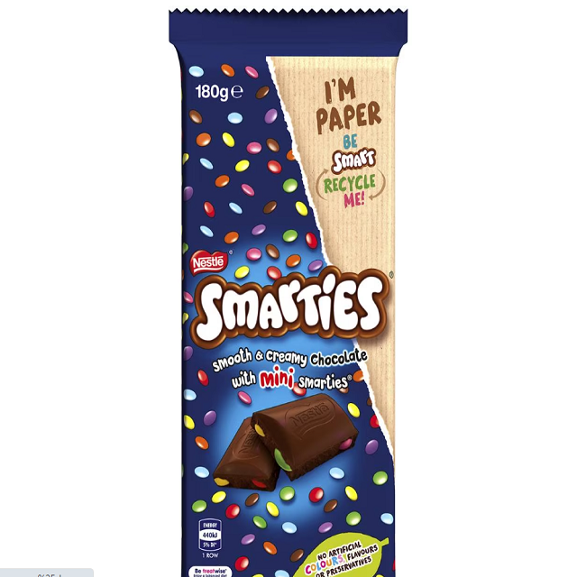 Nestle Smarties Midi Cone 6x70ml (Frozen) / Smarties Chocolate & Vanilla Ice Cream