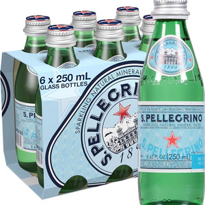 San Pellegrino Sparkling Water 750ml Glass Bottled Pack of 12 Bottles