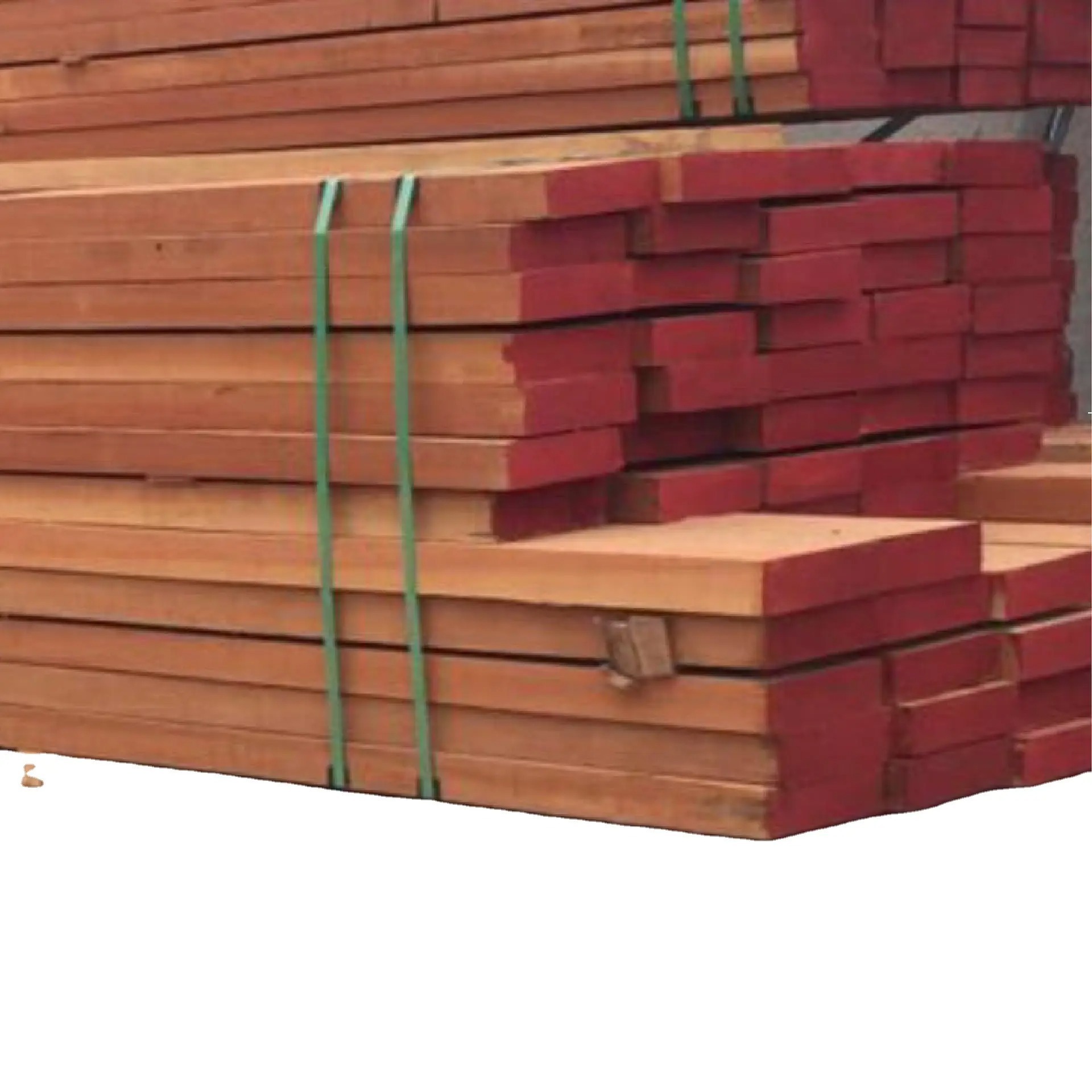 Hardwood Red Meranti Sawn Timber / Planks for Building Pine Wooden Material Origin Core Meranti Size Construction