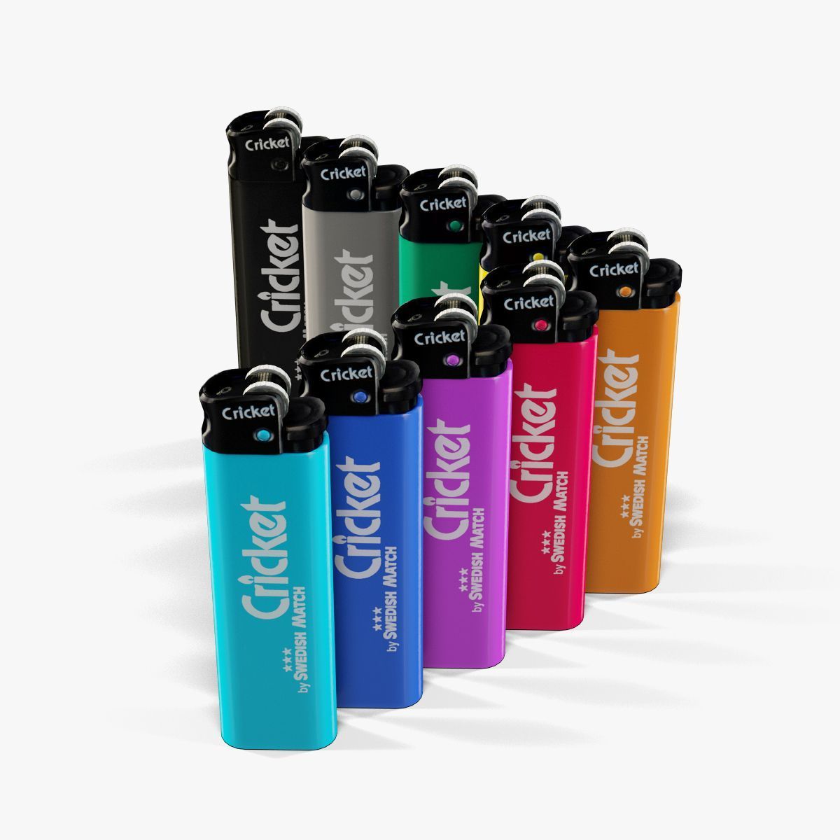 Refillable Cricket Lighters: Long-lasting Flame, Endless Use