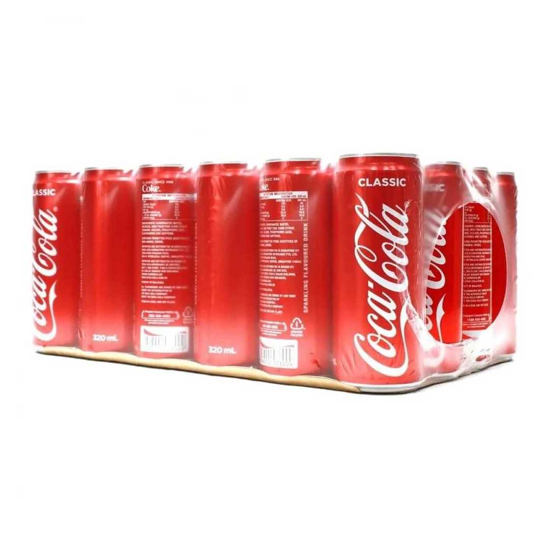 Wholesale cola soft drink/ Cola Coca (Original/Light/Zero) 24x320ML