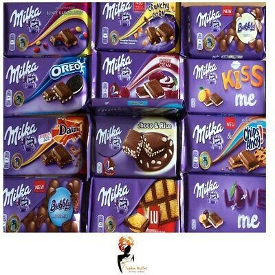 Original Milka 100g - 300g Chocolate for Sale / Sweet Alpine Chocolates Milka Chocolate Bars and Wafers