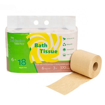 1ply 2ply 3ply 4ply 100% Bamboo Pulp Toilet paper