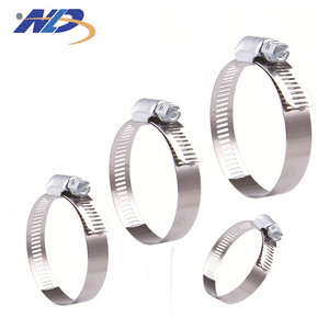 OEM small industrial compression quality 201 stainless steel 4mm pipe spiral hose clamp