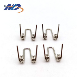 Wholesale high quality small battery coil music wire stainless steel spiral torsion spring