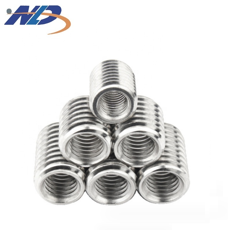 NLD Custom Fasteners 303 Stainless Steel  M4 M5 M6 Sleeve Bushing Internal External Self Tapping Insert For Wood