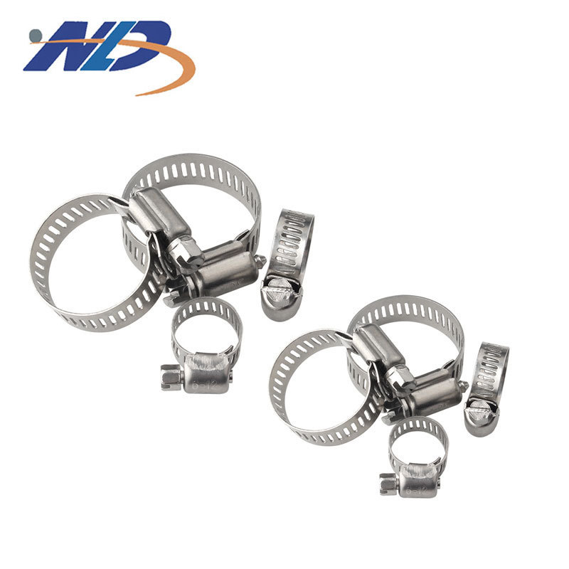 Manufacturer stainless steel 95mm constant tension handle double wire hose clamp