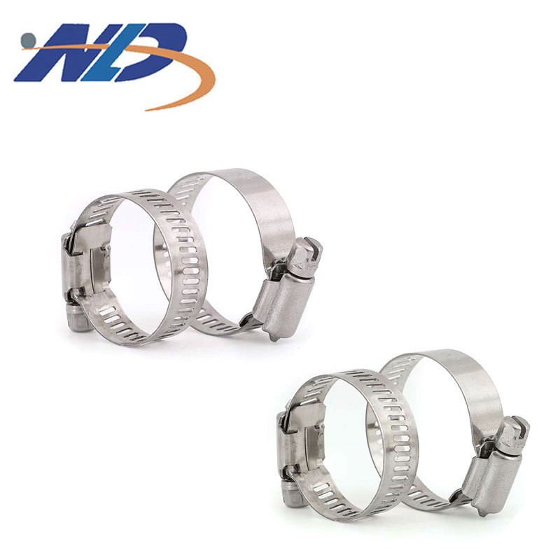 Manufacturer stainless steel 95mm constant tension handle double wire hose clamp