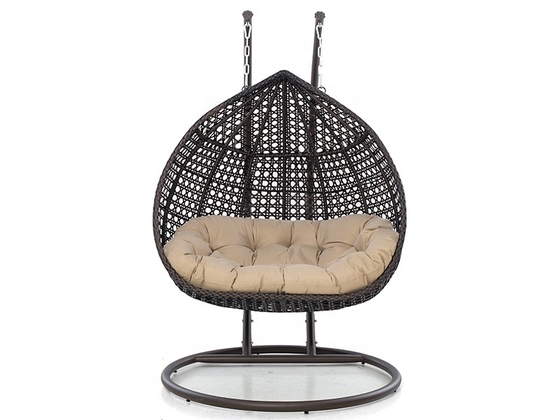 portable egg hanging chair outdoor hanging pod chair double seat swing chair