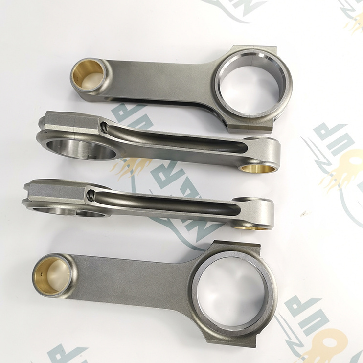 Engine Connecting Rods For Toyota Corolla Celica 1.8L 7A 7AFE 7A-FE 7A-GZE  7AGE Motor 16V DOHC 4340 Forged H-Beam Con rod