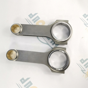 Engine Connecting Rods For Toyota Corolla Celica 1.8L 7A 7AFE 7A-FE 7A-GZE  7AGE Motor 16V DOHC 4340 Forged H-Beam Con rod