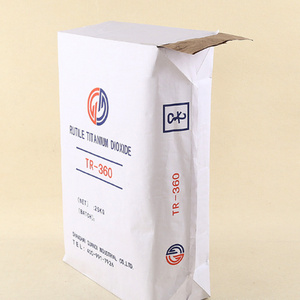 Construction Chemical Paper Package Paper Sack gypsum powder kraft paper valve bags for cement glue