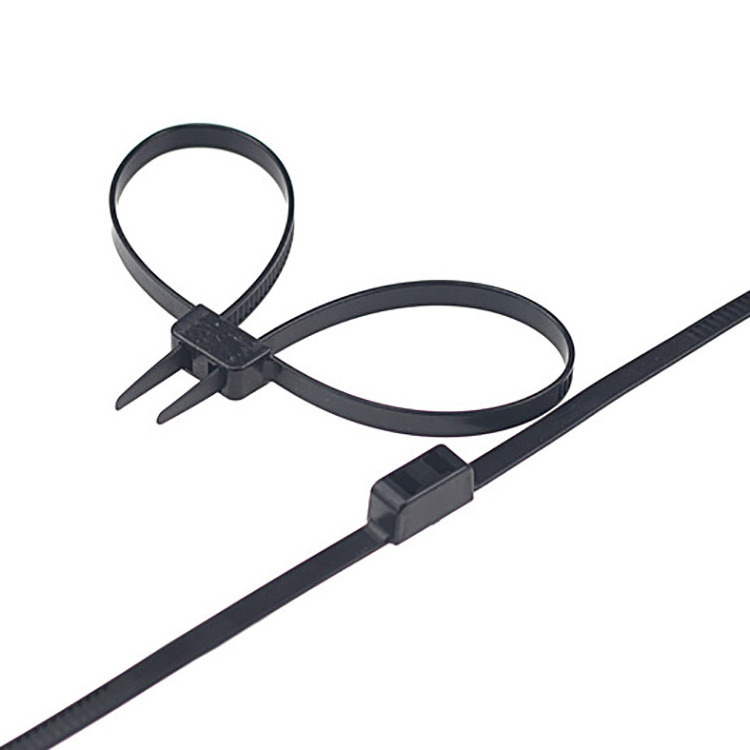 Hotsale  plastic cable tie nylon high strength 250LBS Plastic handcuff police zip ties