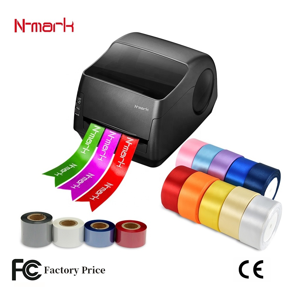 N-mark Multi-color Digital Satin Ribbon Label Printer Fabric Ribbon Printing Machine