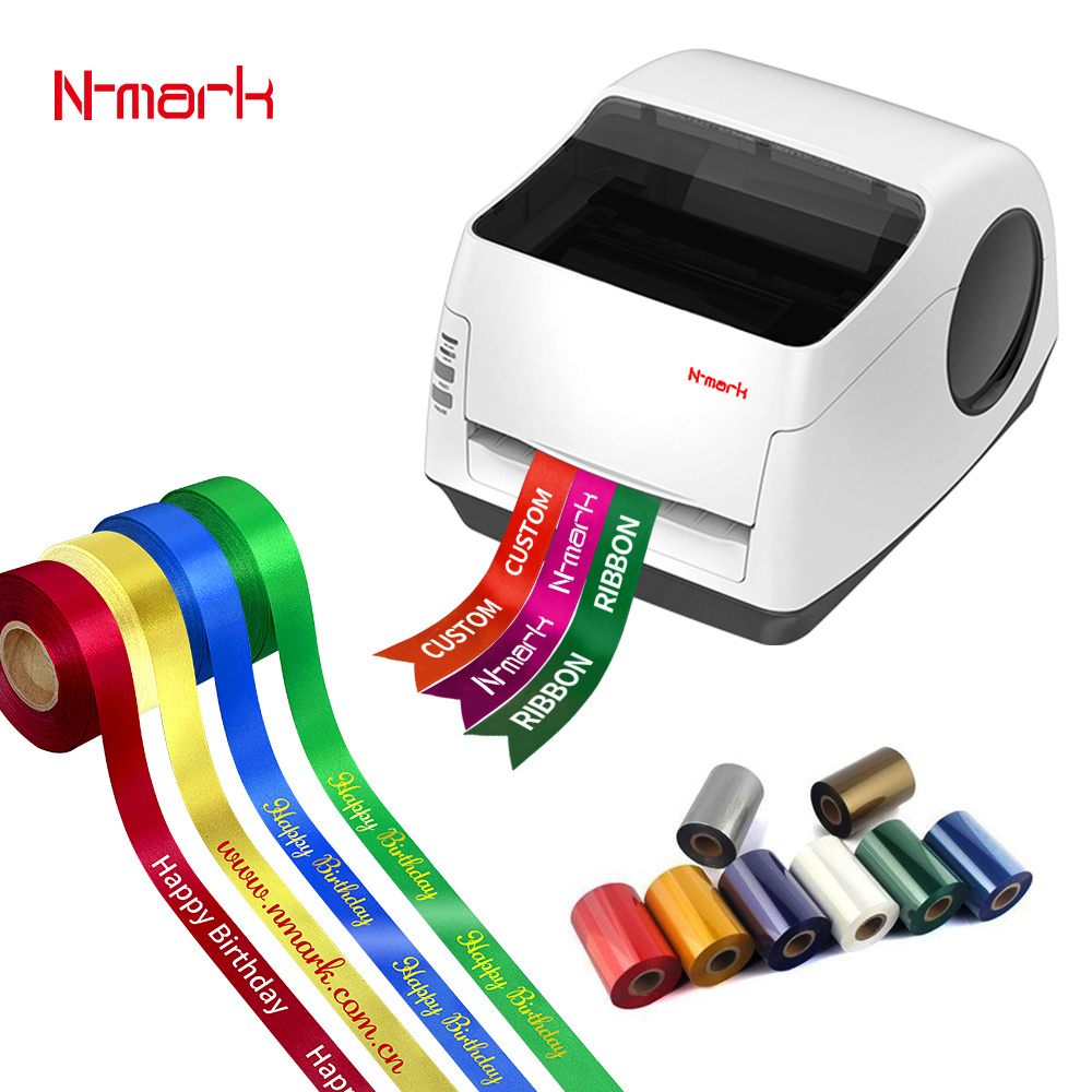 N-mark textile label printer color and foil printer stamping machine for foil printing without laser printer