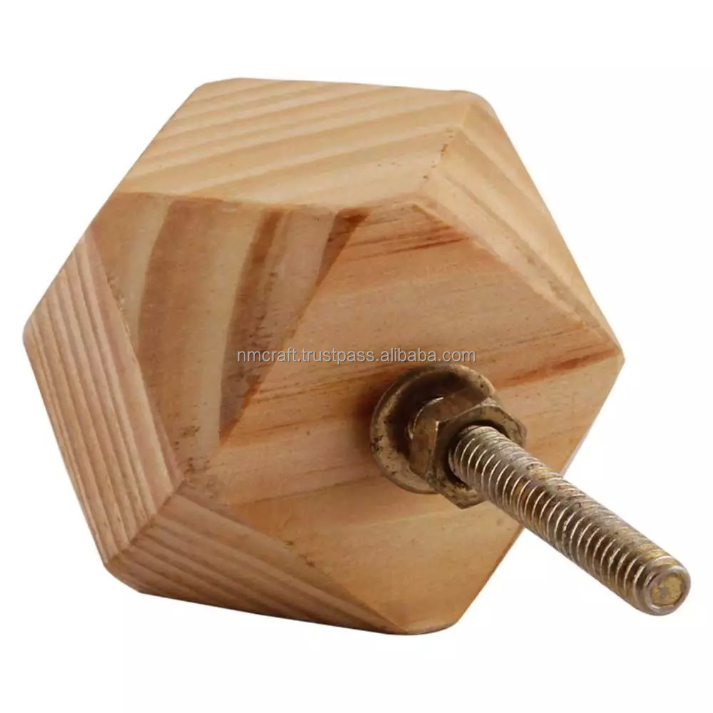 Top Quality wooden knob Mother Of Pearl Knob Wood Drawer Door Cabinet Knobs BY N M CRAFT