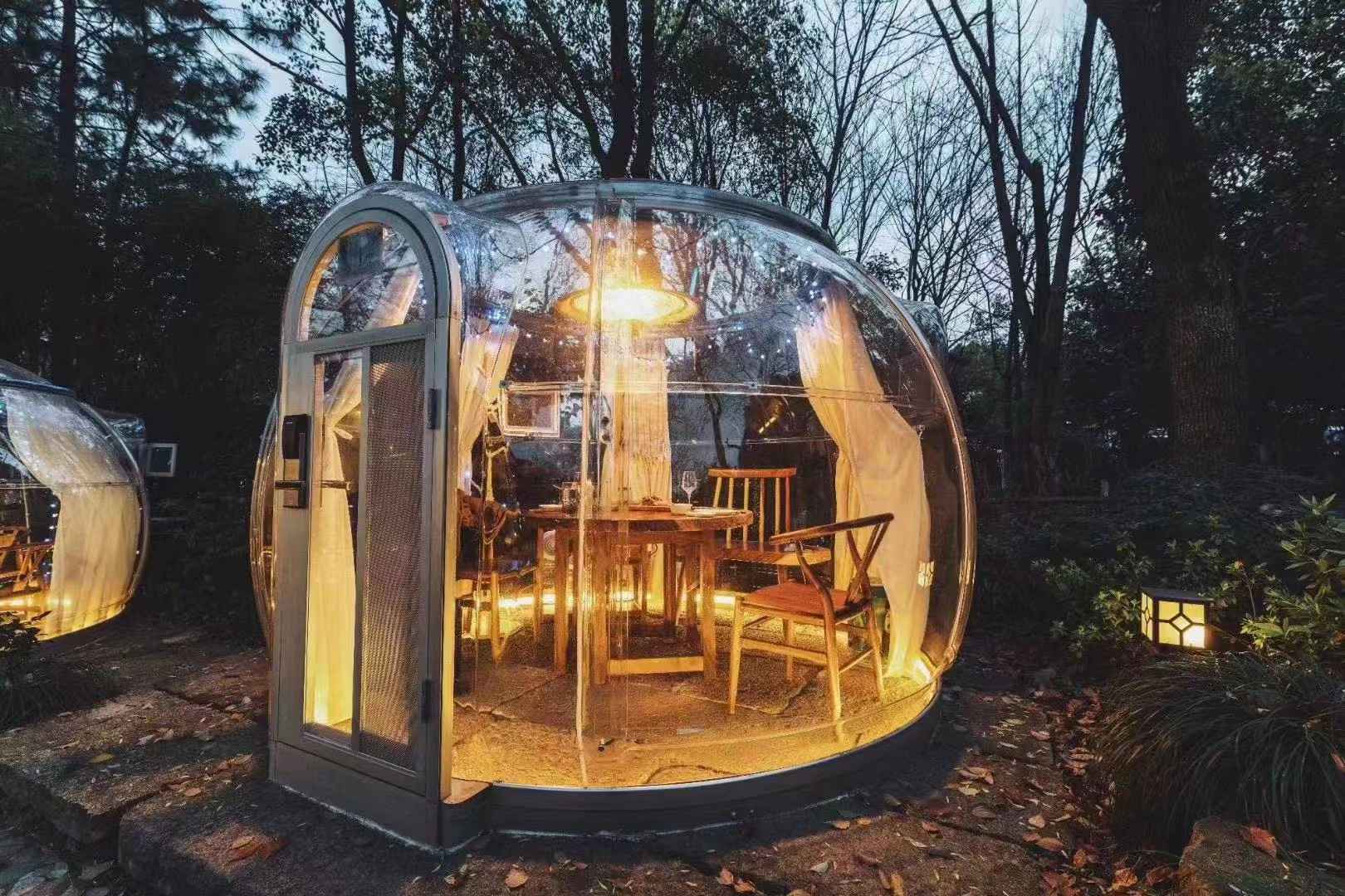 Outdoor Bubble Camp Igloo Tents Geodesic Dome Greenhouse PC Transparent Planetariumt Bubble Dome Tent for Dning