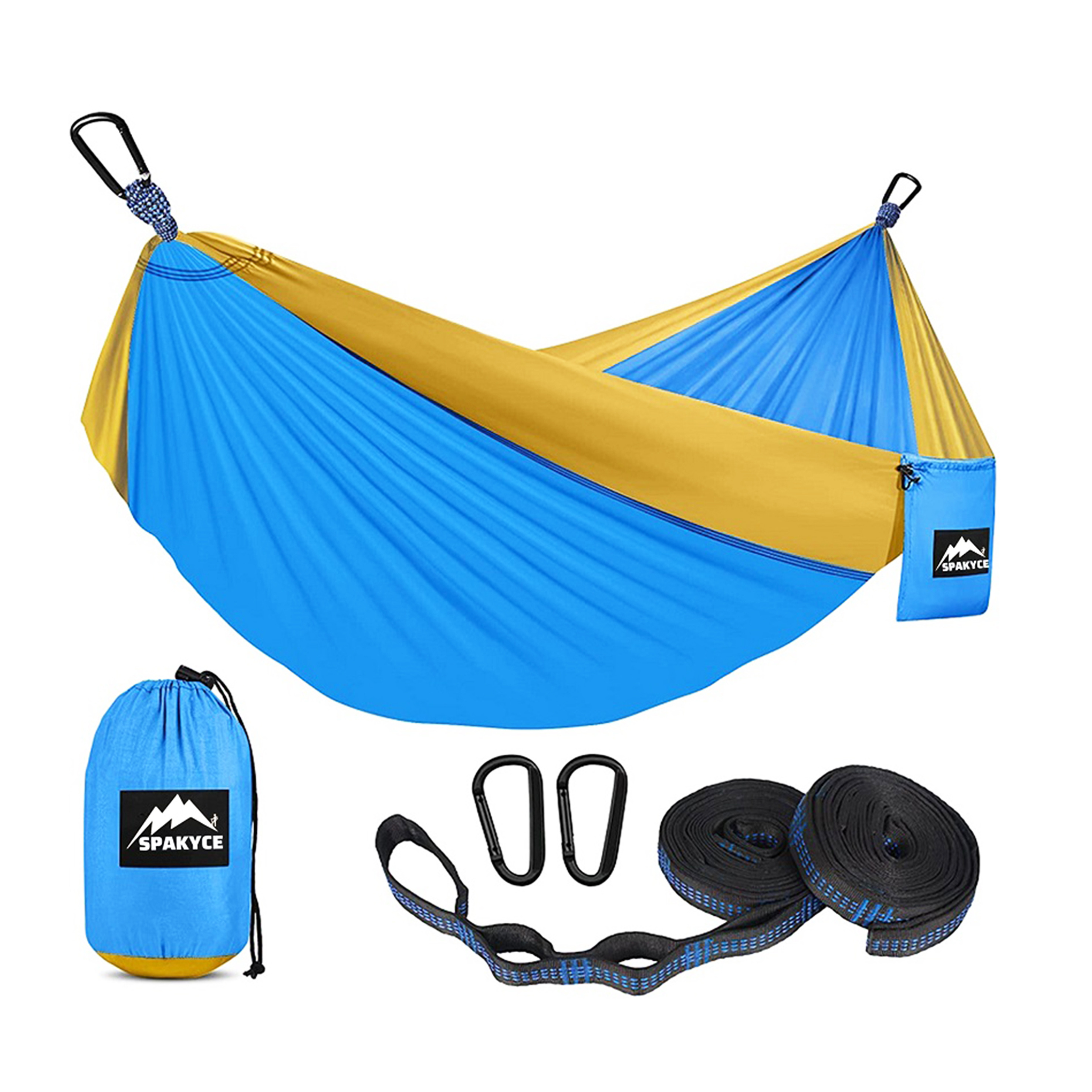 SPAKYCE High Quality Nylon Parachute Hamaca Camping Portable Hammock For Backpacking Beach Hiking