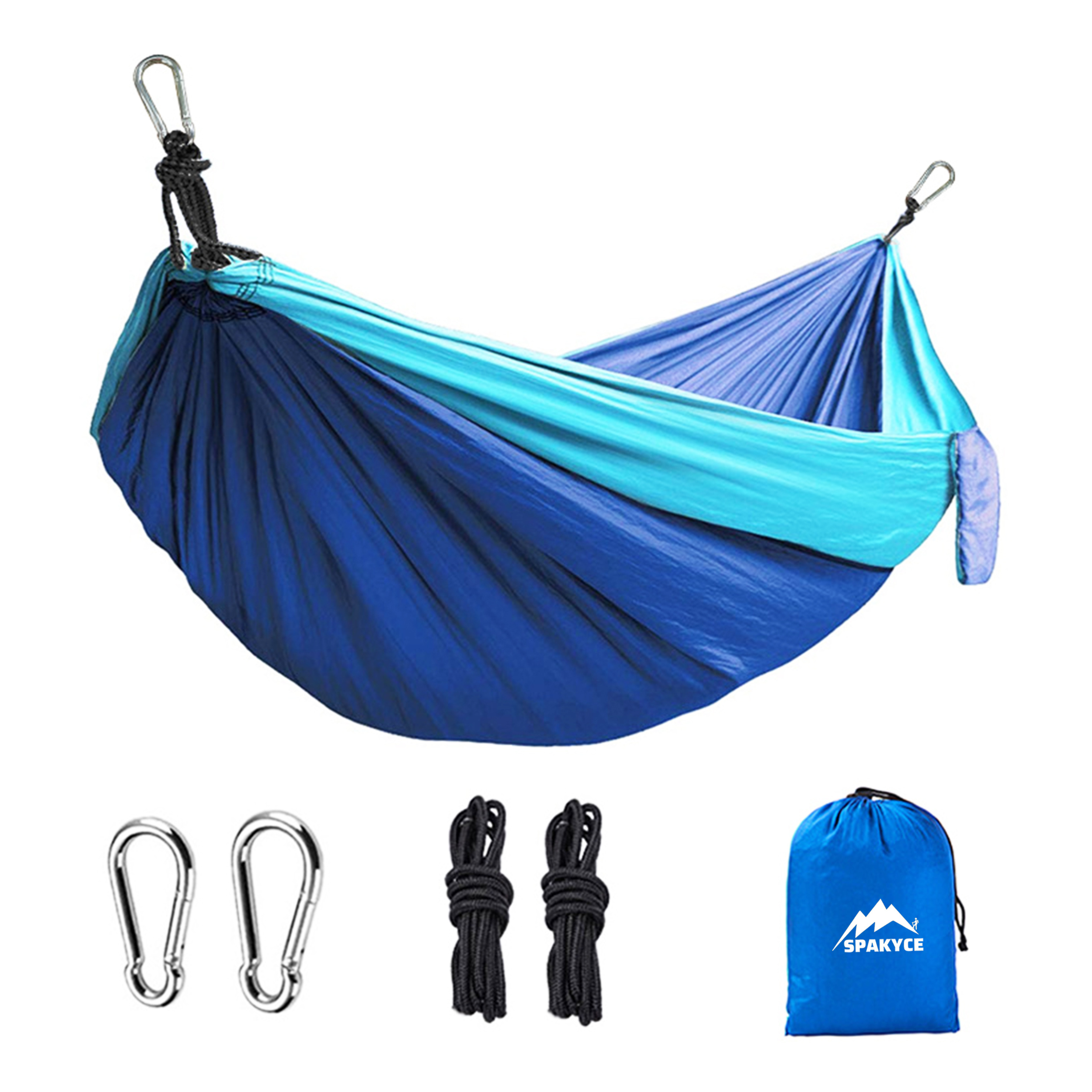 SPAKYCE High Quality Nylon Parachute Hamaca Camping Portable Hammock For Backpacking Beach Hiking