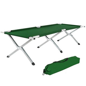 Outdoor Portable Camping Bed Ultralight Foldable Adjustable Folding Bed Camping Beds Cot for Adults