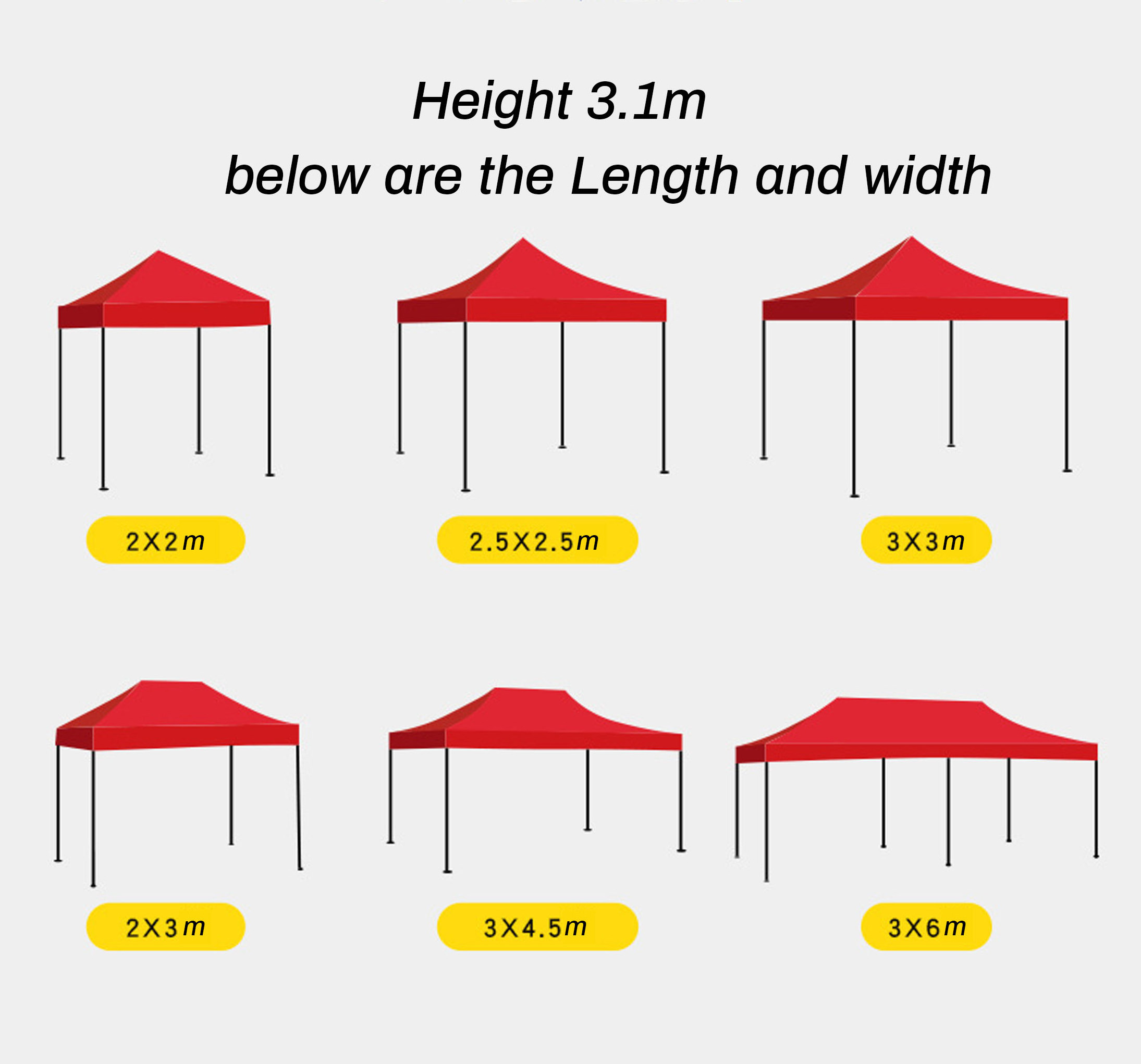 OEM Factory Small Portable Solid Tent Retractable Canopy Waterproof 3x3 Retractable Outdoor Tent Champing Trade Car Show Tent