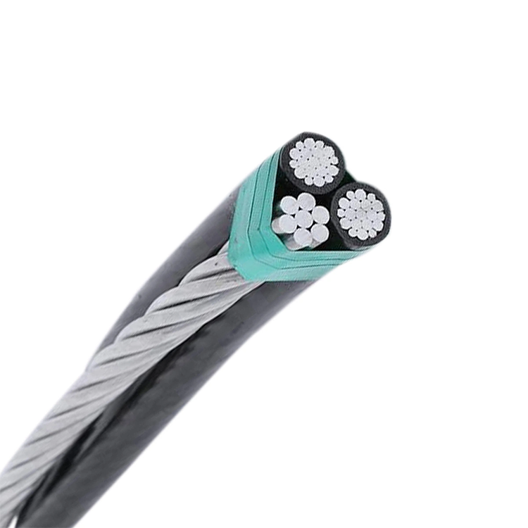 ASTM Standard AAC AAAC ACSR Conductor PE Insulated Poly Triplex Service Drop ABC Cable Wire