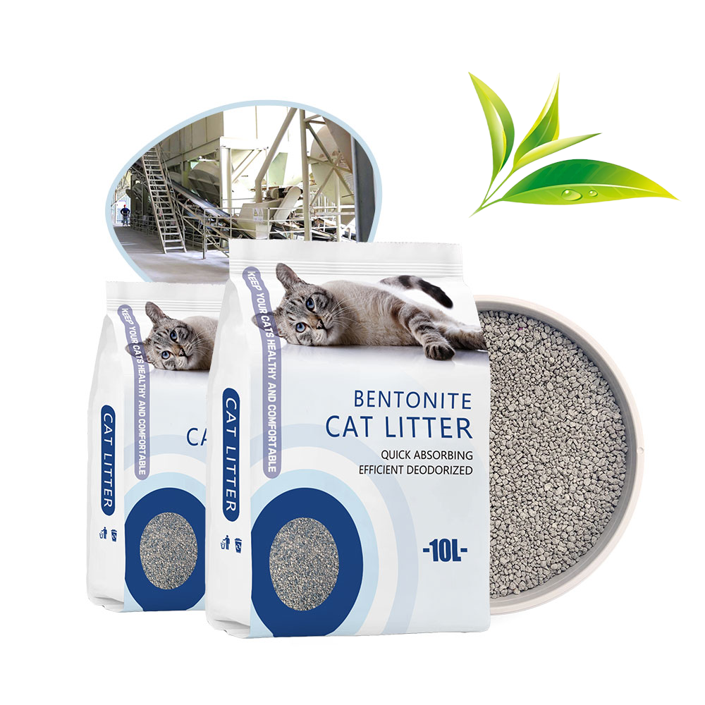 FP-06 Factory OEM/ODM Eco Friendly Dust Free Bentonite Cat Litter Odor Control Wholesale 1.0-2.0mm Crushed Ocean Fragrance