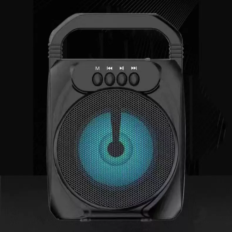 DW-338Wireless Customized Portable Caixa De Som Bluetooth Tweeter Sound Box Smart Mini Audio Bluetooth Speaker Box With Light