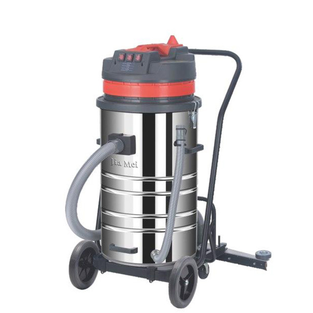 Stainless steel tank car washing industrial 3 motors 3000W wet and dry vacuum cleaners