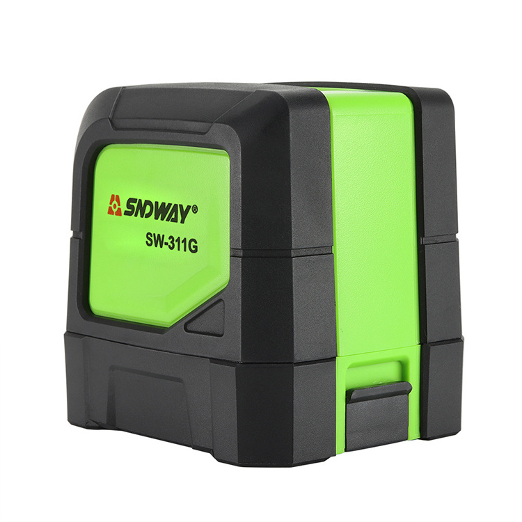 SNDWAY 311G High precision green laser 2 lines laser level Professional measurement tool