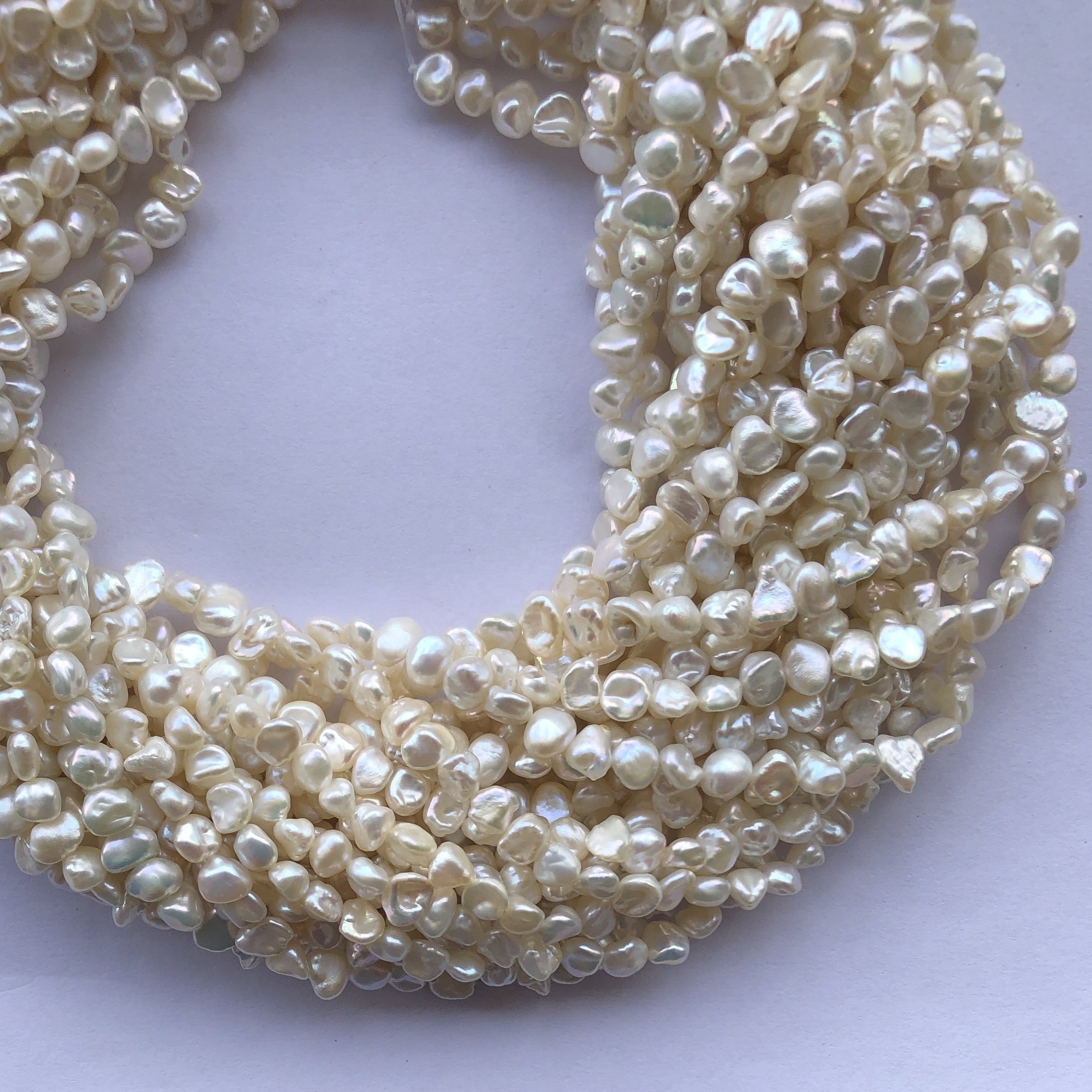 Finest Quality Trendy Natural Freshwater Pearl Stone Baroque Tumble Beads Strand From Beads Supplier At Factory Price