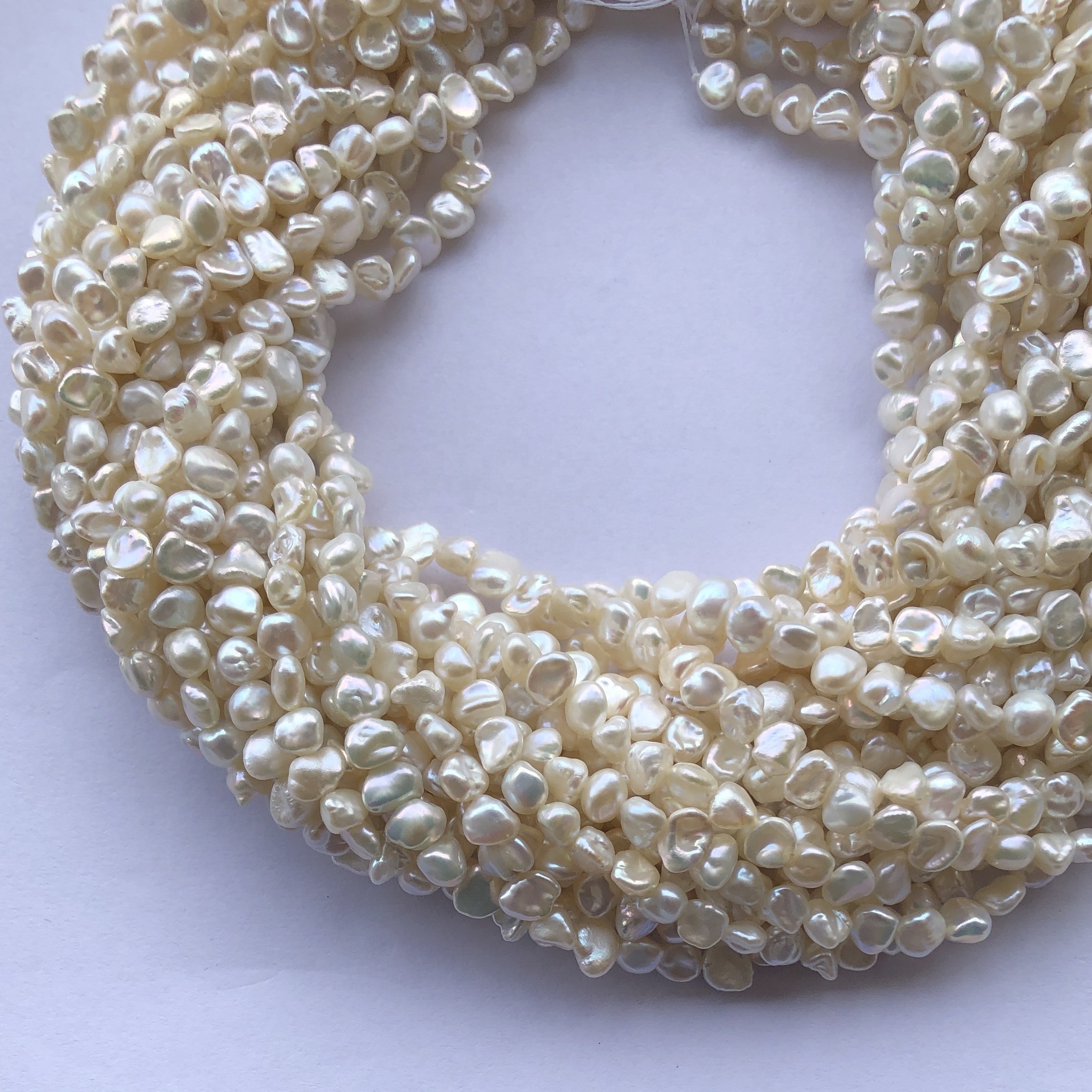 Finest Quality Trendy Natural Freshwater Pearl Stone Baroque Tumble Beads Strand From Beads Supplier At Factory Price