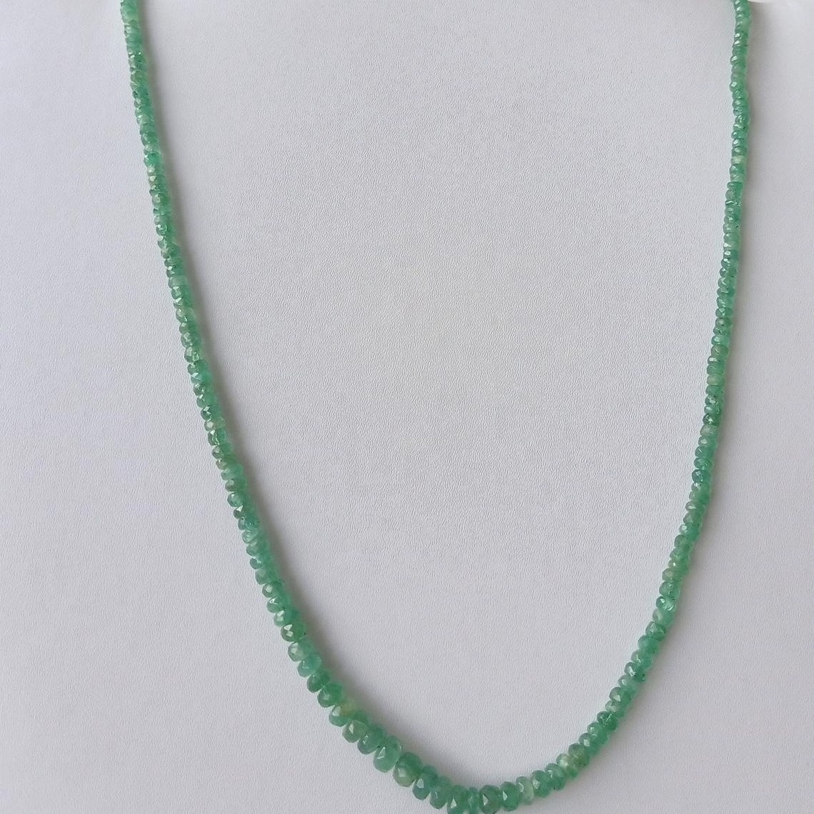 Natural Emerald Faceted Rondelle Gemstone Beads At Wholesale Price Bulk Beads From Indian Best Wholesale Supplier For Online