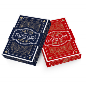 Custom Design Your Logo Paper Printed Box Plastic Pvc Waterproof Poker Deck Blank Sublimation Playing Cards