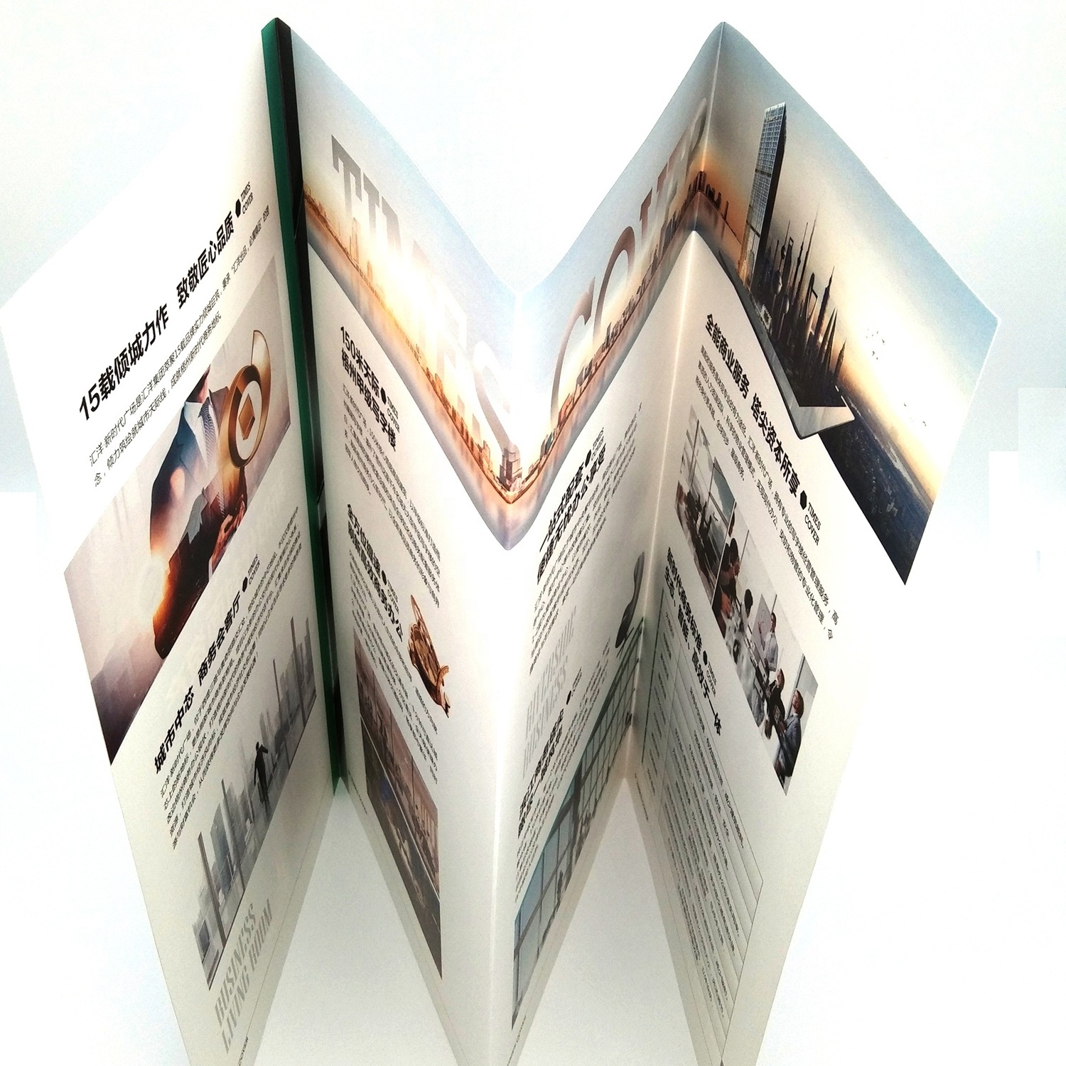 Digital Printing 3d Atm Bezel Overlay Ncr Laminated Hardcover Book Recycle Cardboard Brochure Holder Printing