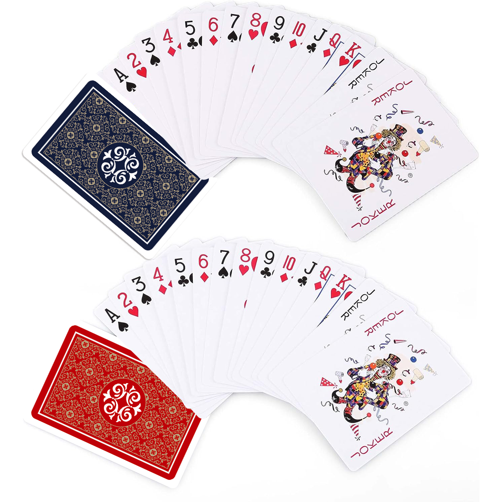 Custom Design Your Logo Paper Printed Box Plastic Pvc Waterproof Poker Deck Blank Sublimation Playing Cards