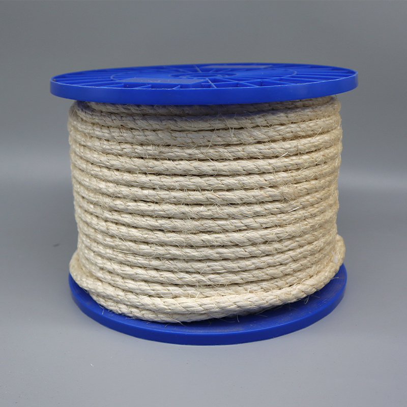 Manila outdoor rope ship rope 6~60mm 3/4-strand sisal rope