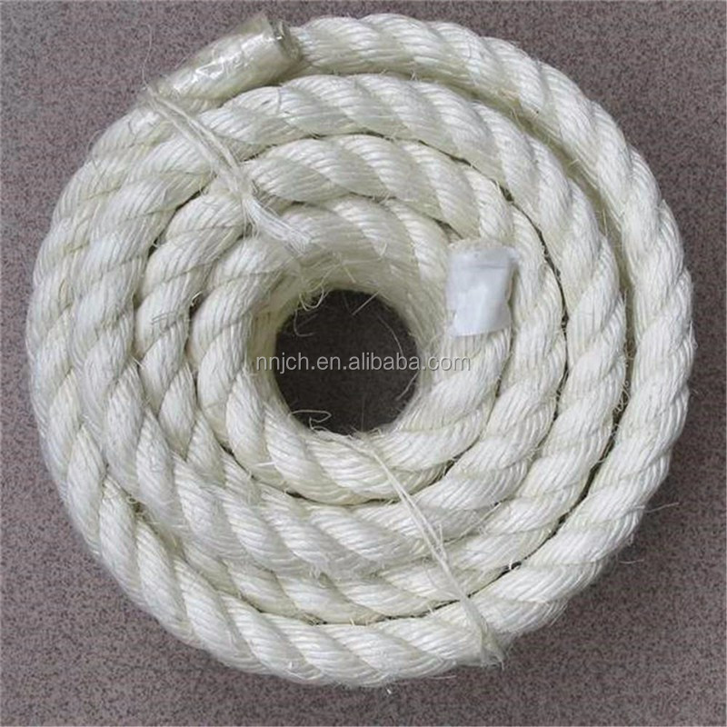 Natural Fiber Rope Sisal Rope Bleached White