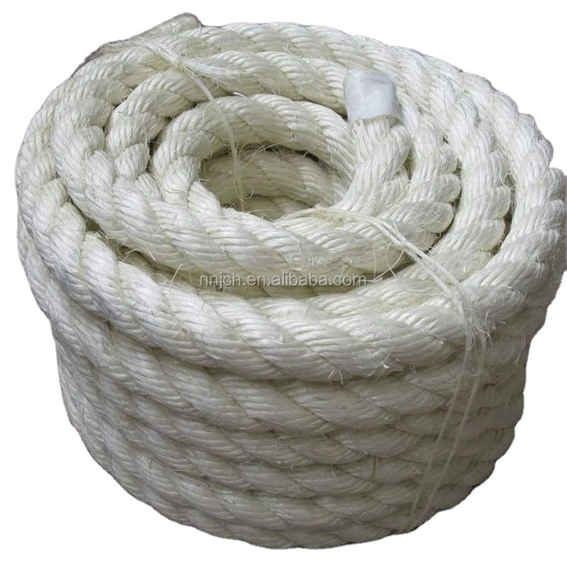 Natural Fiber Rope Sisal Rope Bleached White