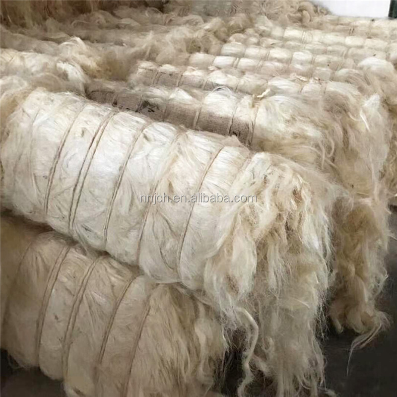 African UG Sisal Fiber Cream White 100kgs/bale