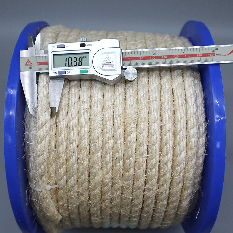 Manila outdoor rope ship rope 6~60mm 3/4-strand sisal rope