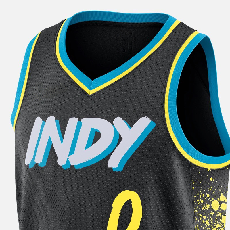 #0 Tyrese Haliburton United States Men Basketball Jerseys Pacer 23 24 Indianas New City Jersey Wear vest