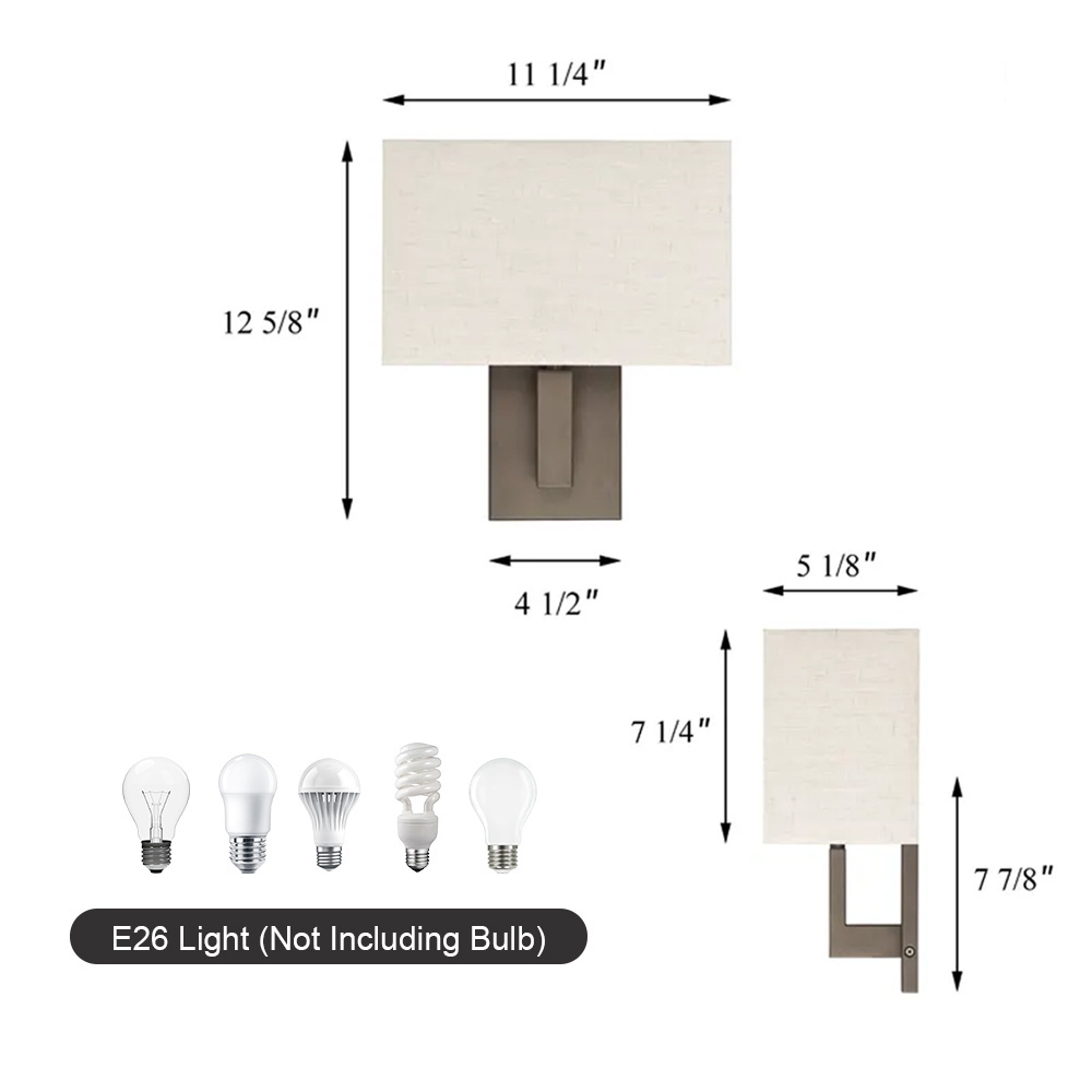 Bedroom Usb Charging Wall Lamp Led Wall Reading Light Wall Mounted Decorative Lighting