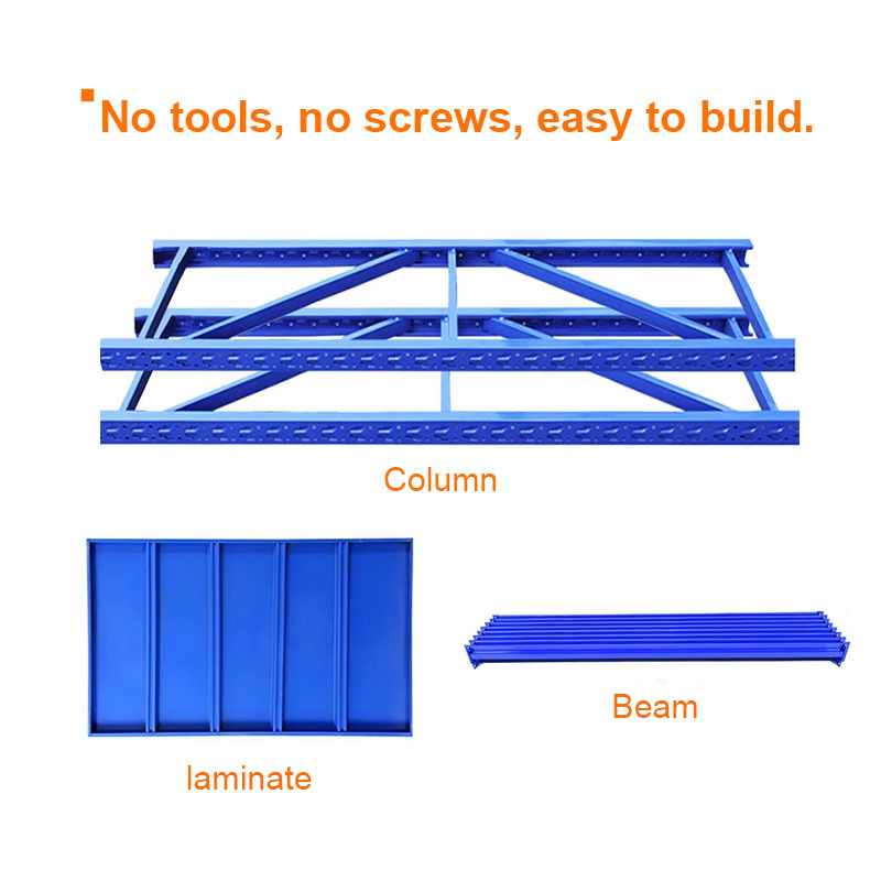 Basement Steel Shelf Storage Rack Heavy Loading Duty Warehouse Shelves workshop shelves warehouse racking